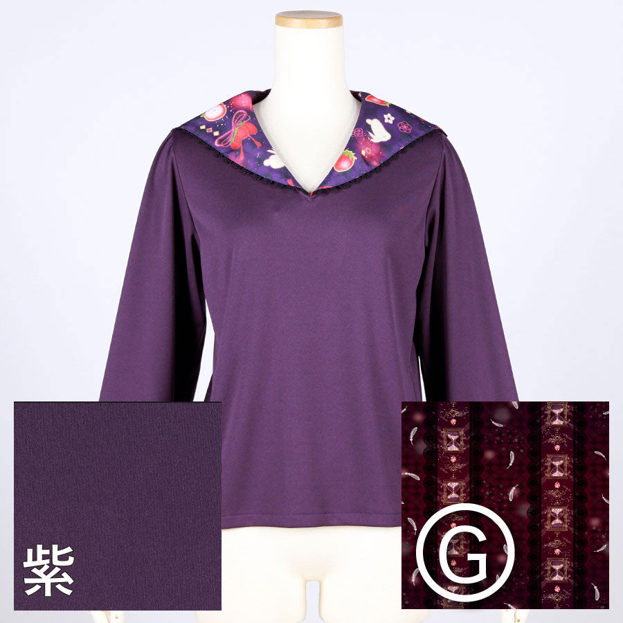 [Orders closed]  Moriguchika Flower Maiden Sailor Top