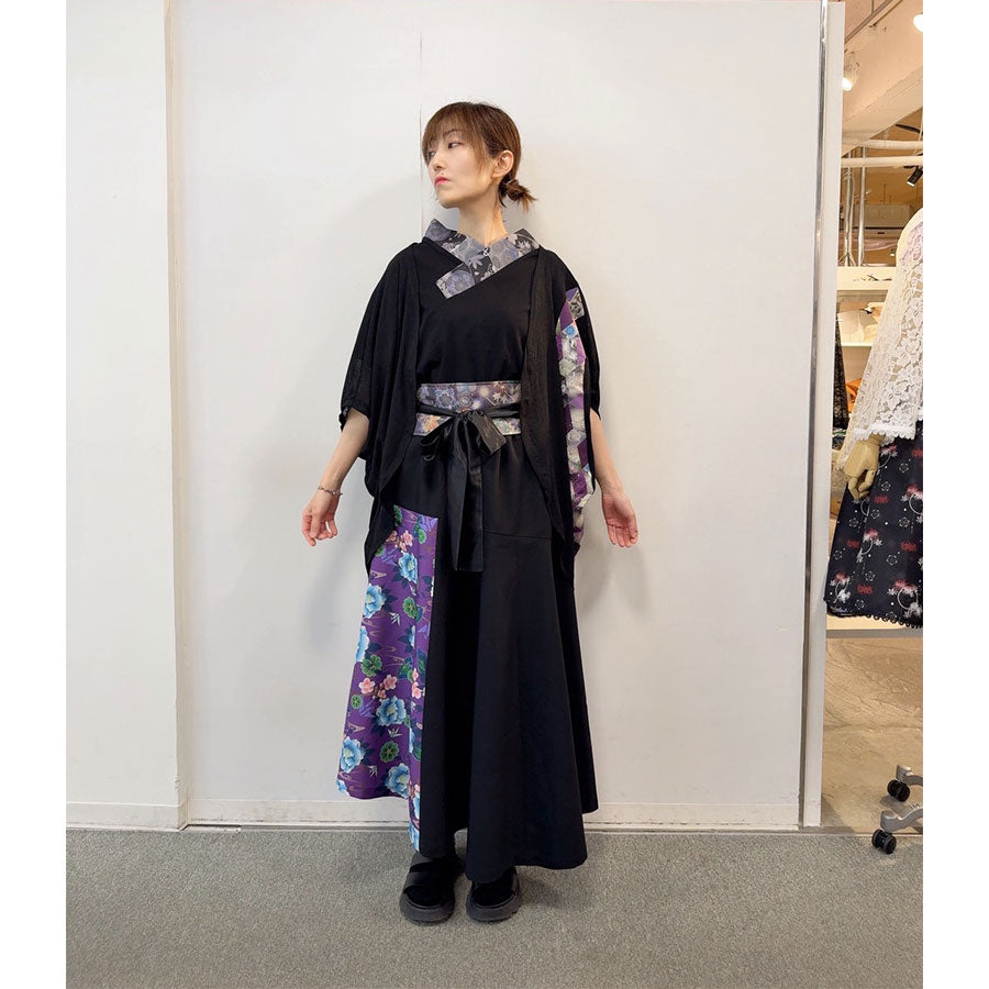 gouk Thin Flying Squirrel Haori / BK-PUR