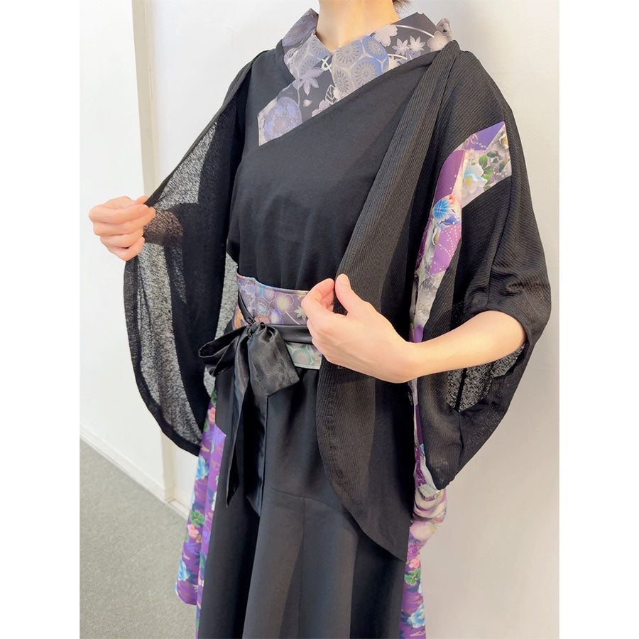 gouk Thin Flying Squirrel Haori / BK-PUR