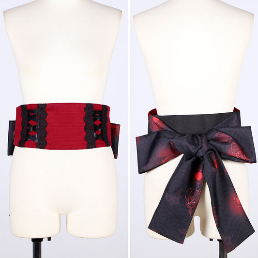 モリグチカ 異国浪漫の帯ベルトRD-BK