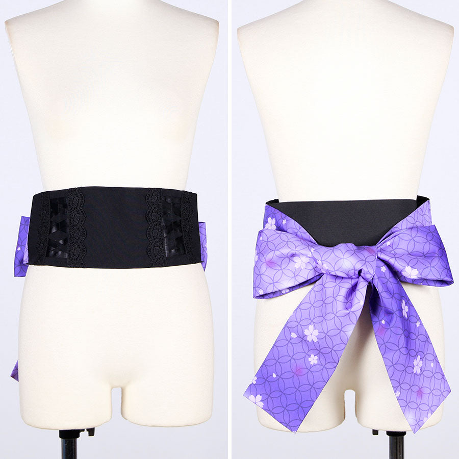 モリグチカ 異国浪漫の帯ベルトBK-PUR