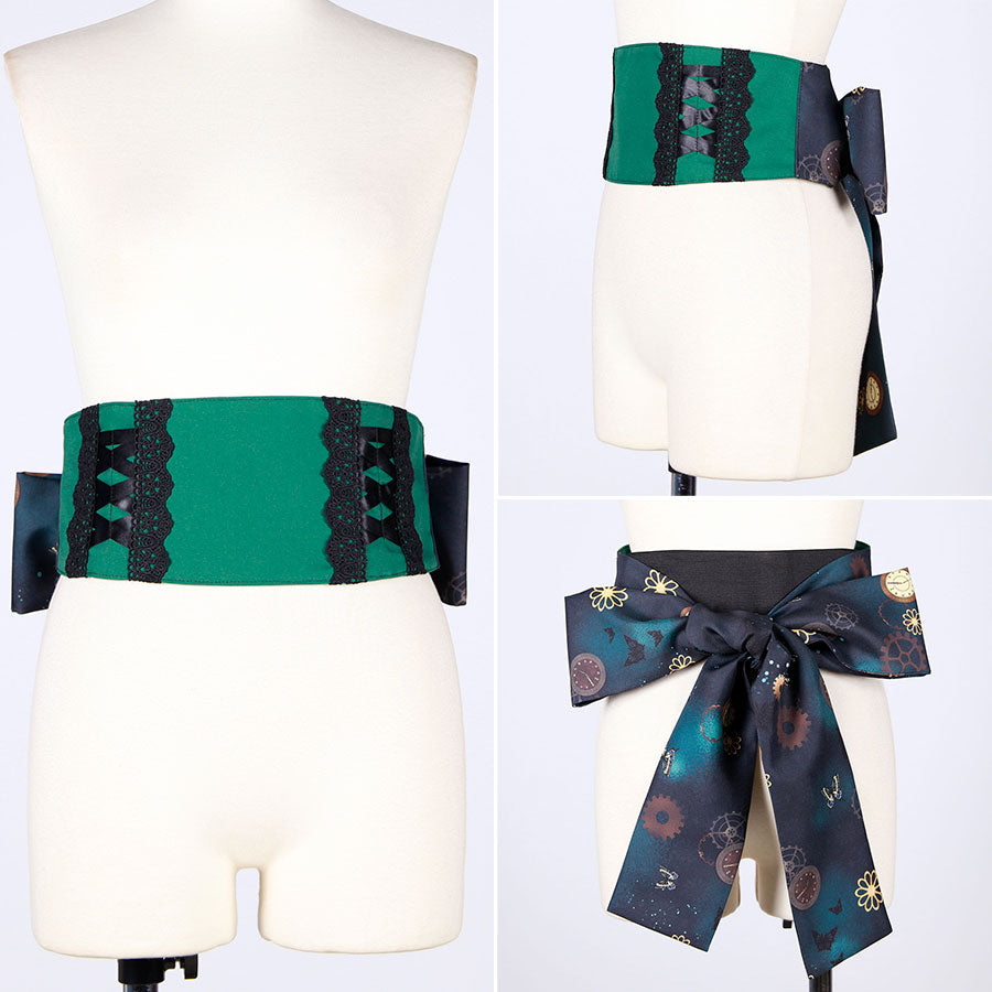 Moriguchika Exotic Romantic Belt / GRN-BK