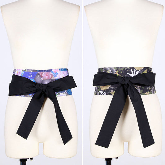 TKg 一点もの和柄帯ベルト C