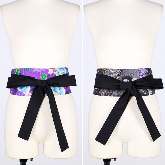 TKg 一点もの和柄帯ベルト D