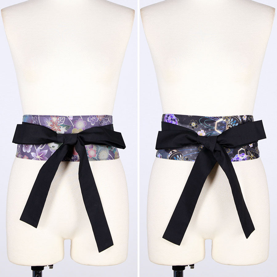 TKg 一点もの和柄帯ベルト E