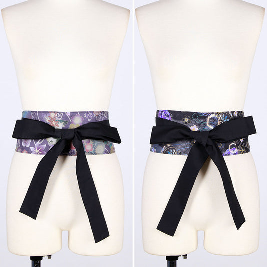 TKg 一点もの和柄帯ベルト E