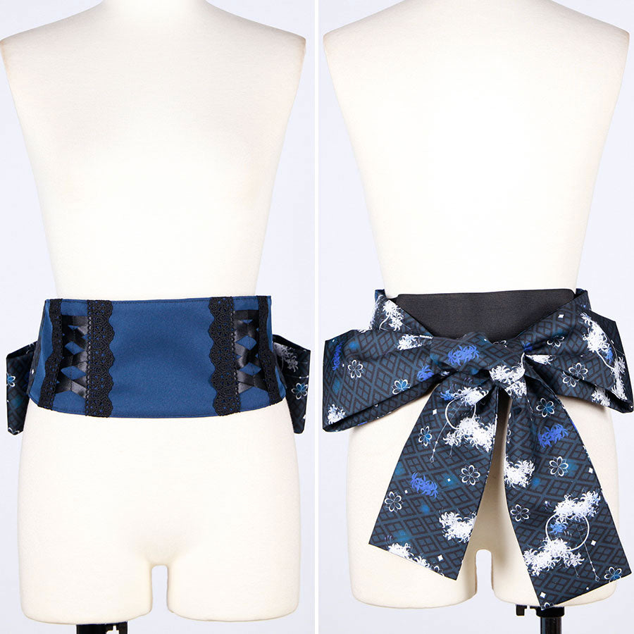 モリグチカ 異国浪漫の帯ベルトNV-WH