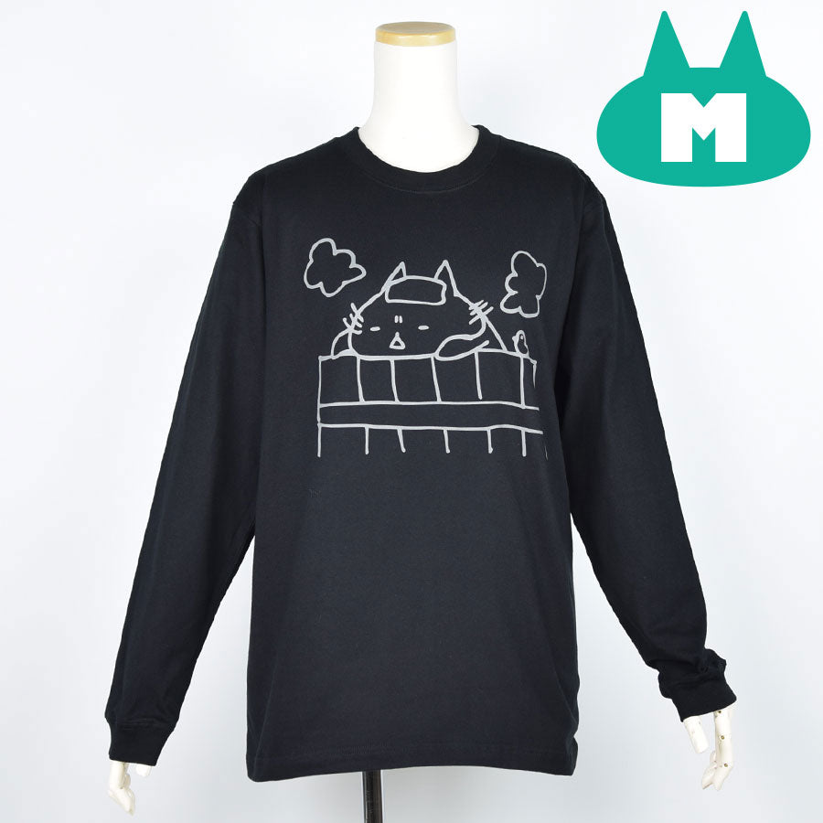 Mint Neko Bathing L/S T -shirt (4 size)