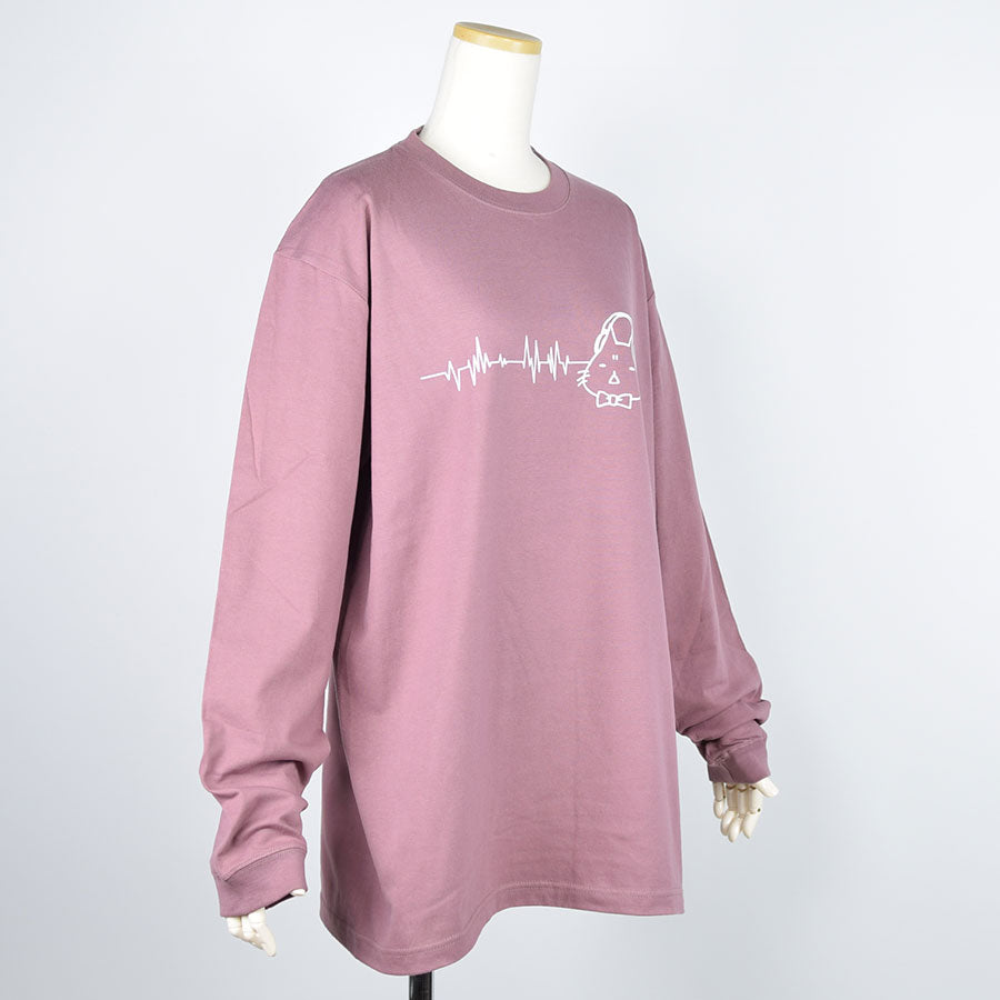 MINT NeKO ヘッドホン L/S Tシャツ(4サイズ)
