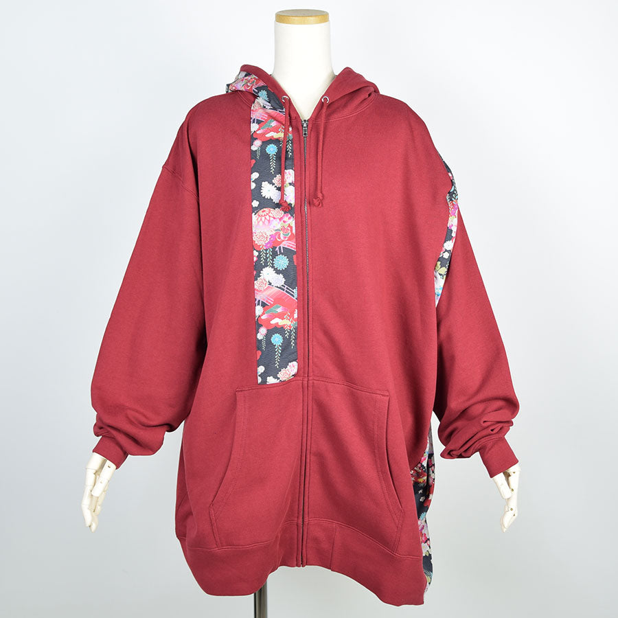 TKG one -piece Japanese pattern hoodie