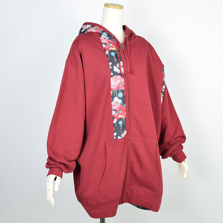 TKG one -piece Japanese pattern hoodie