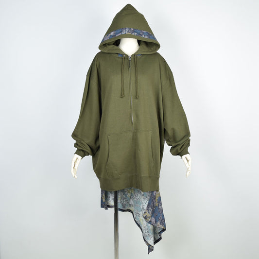 TKG one -piece Japanese pattern hoodie