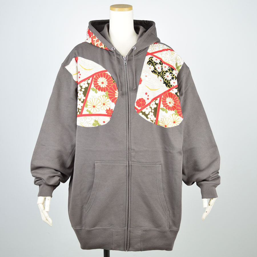 TKG one -piece Japanese pattern hoodie