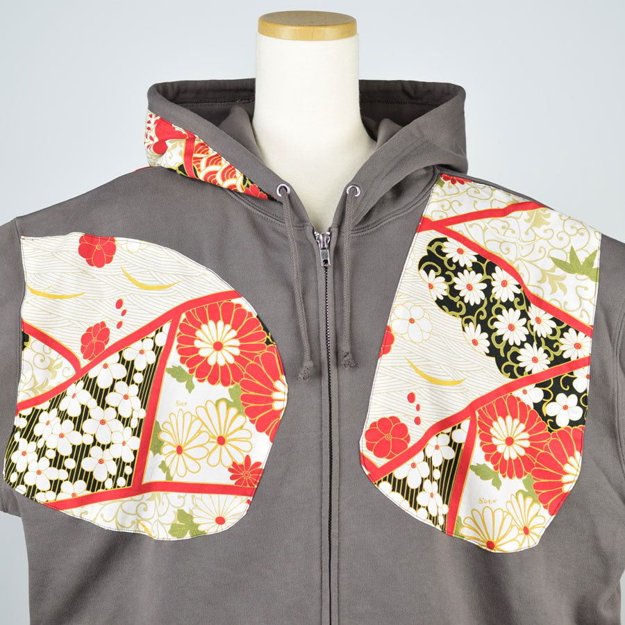 TKG one -piece Japanese pattern hoodie