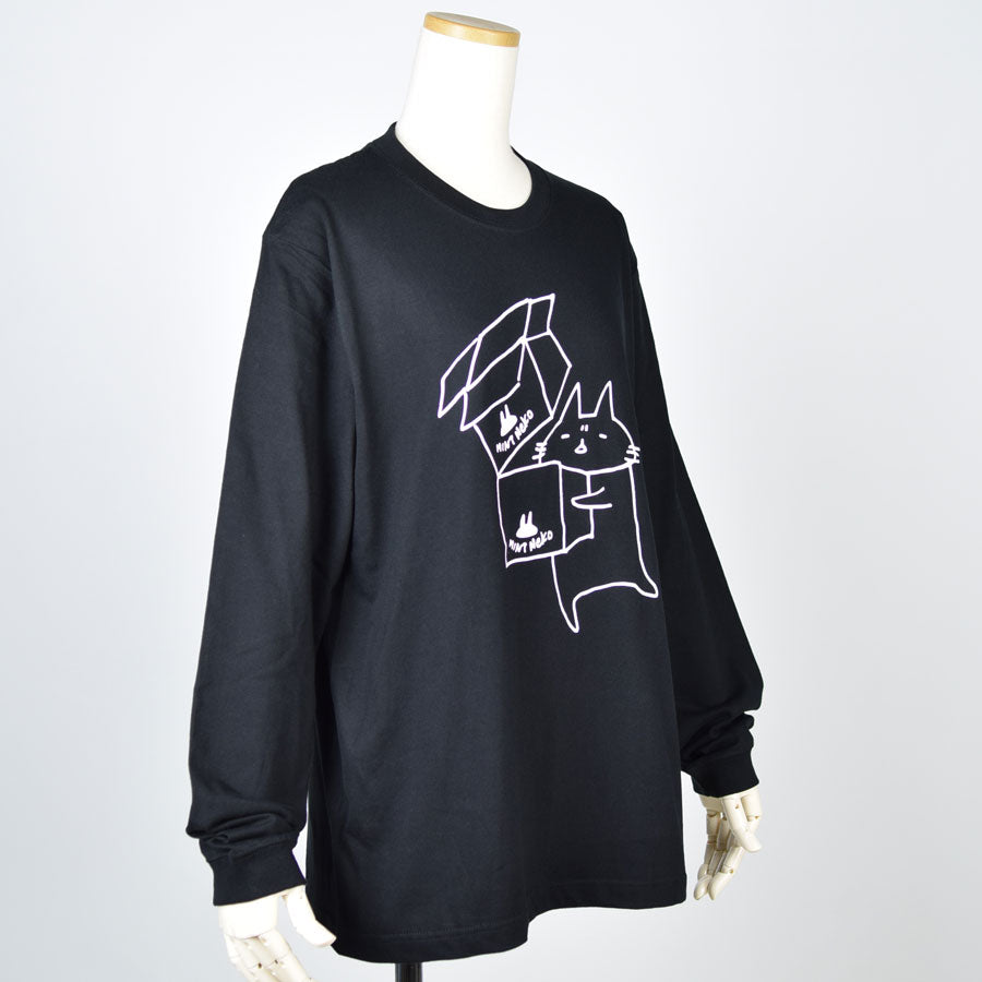 MINT NeKO 吾輩の出荷 L/S Tシャツ・M