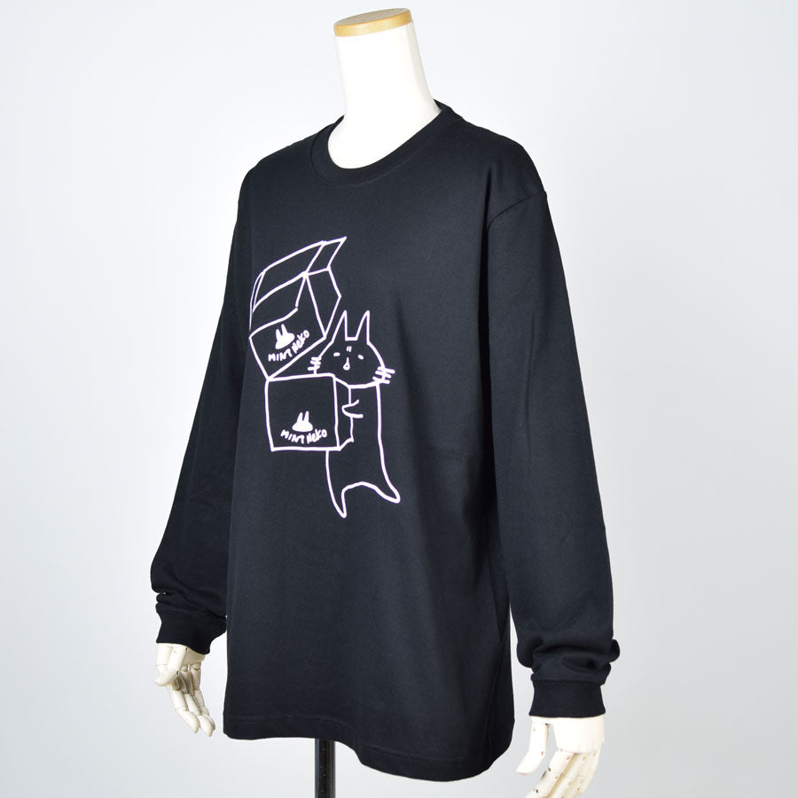 Mint NEKO A -ma shipment L/S T -shirt M