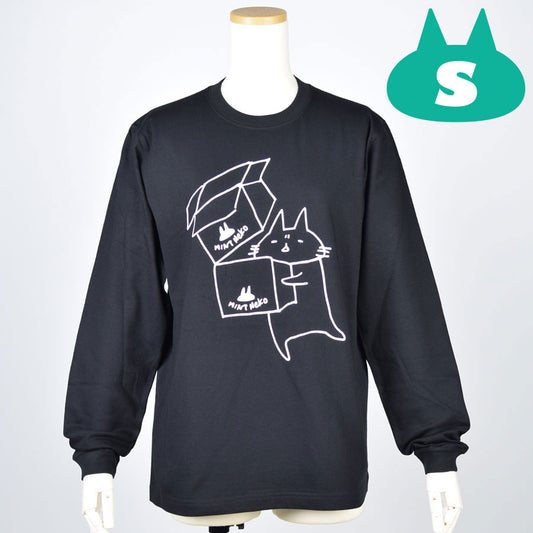 Mint NEKO A -ma shipment L/S T -shirt S