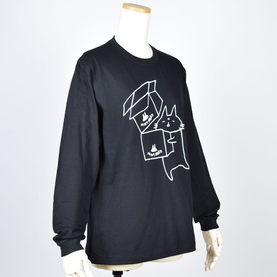 Mint NEKO A -ma shipment L/S T -shirt S