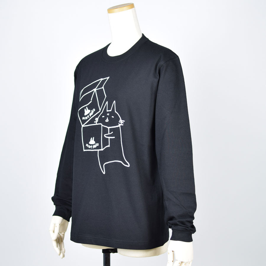 Mint NEKO A -ma shipment L/S T -shirt S