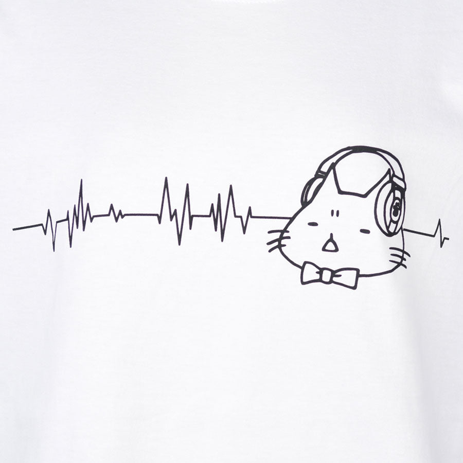 Mint Neko Headphone L/S T -shirt L