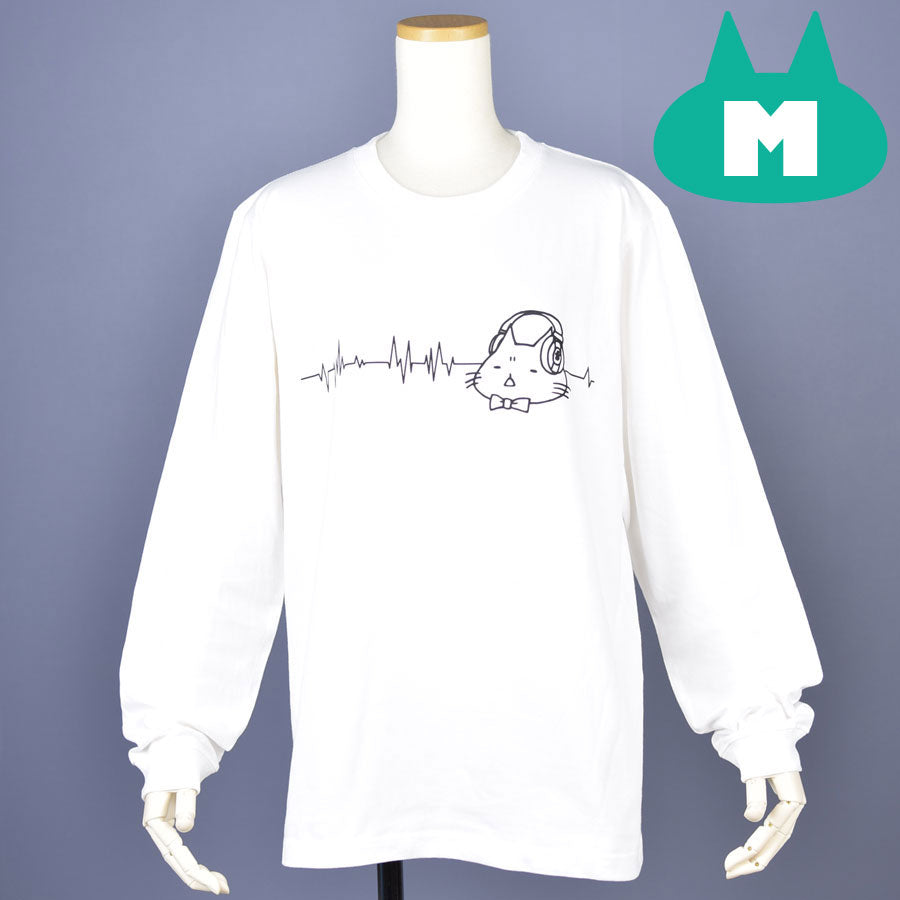 Mint Neko Headphone L/S T -shirt M