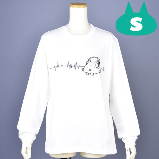 Mint Neko Headphone L/S T -shirt S