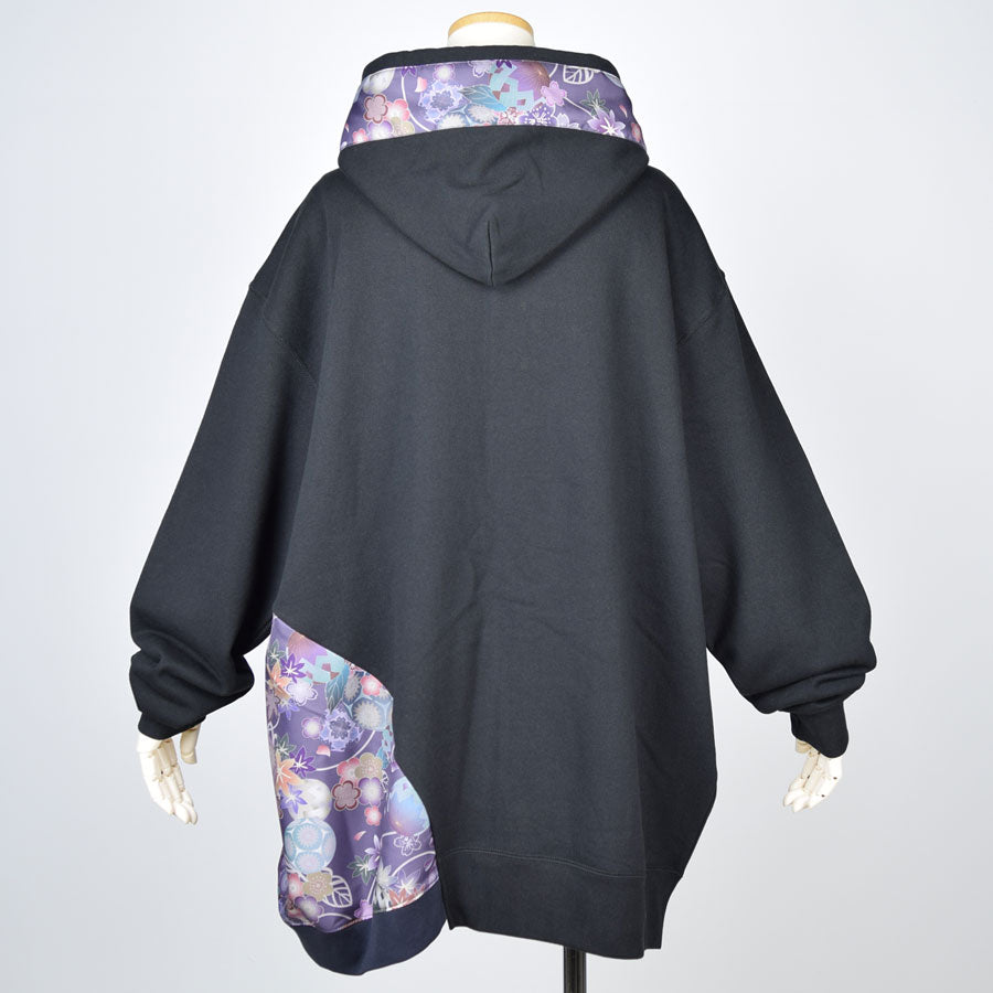 TKg one -piece Japanese pattern hoodie