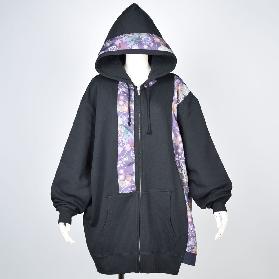 TKg one -piece Japanese pattern hoodie