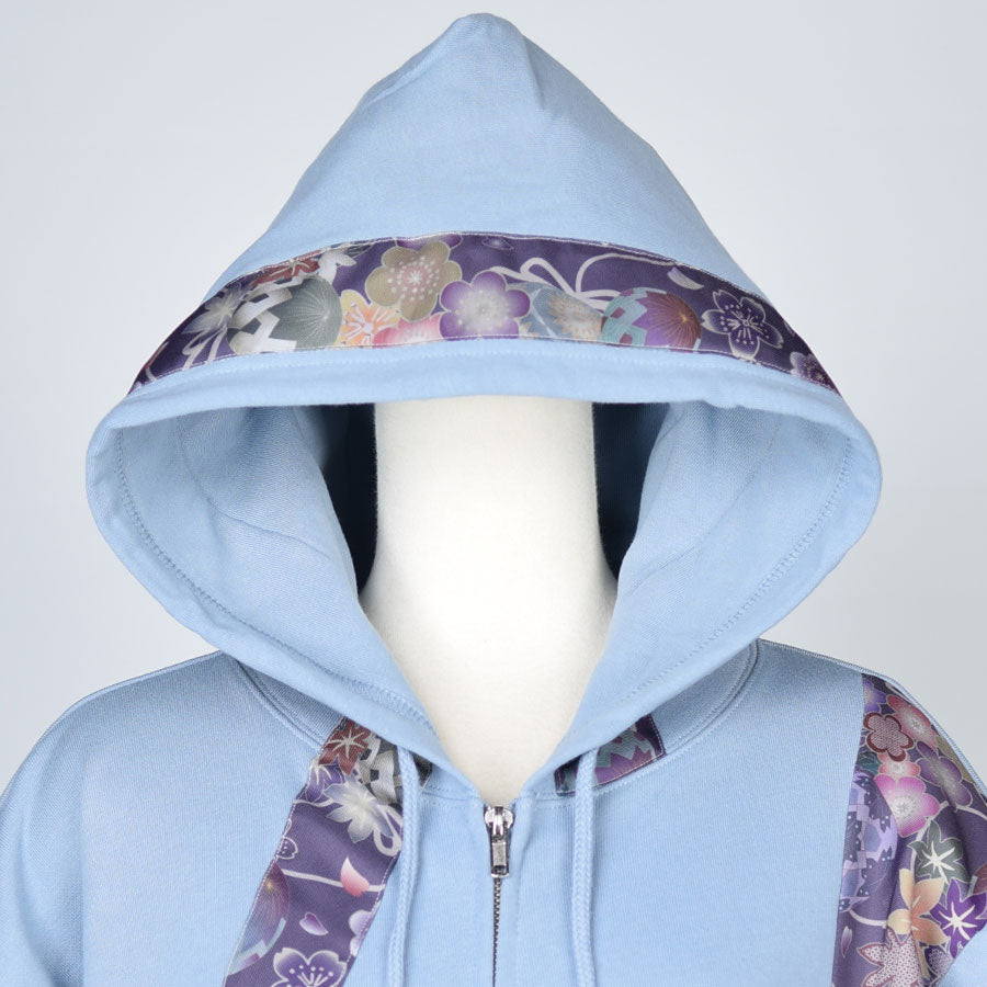 TKg one -piece Japanese pattern hoodie