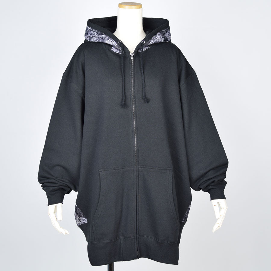 TKg one -piece Japanese pattern hoodie