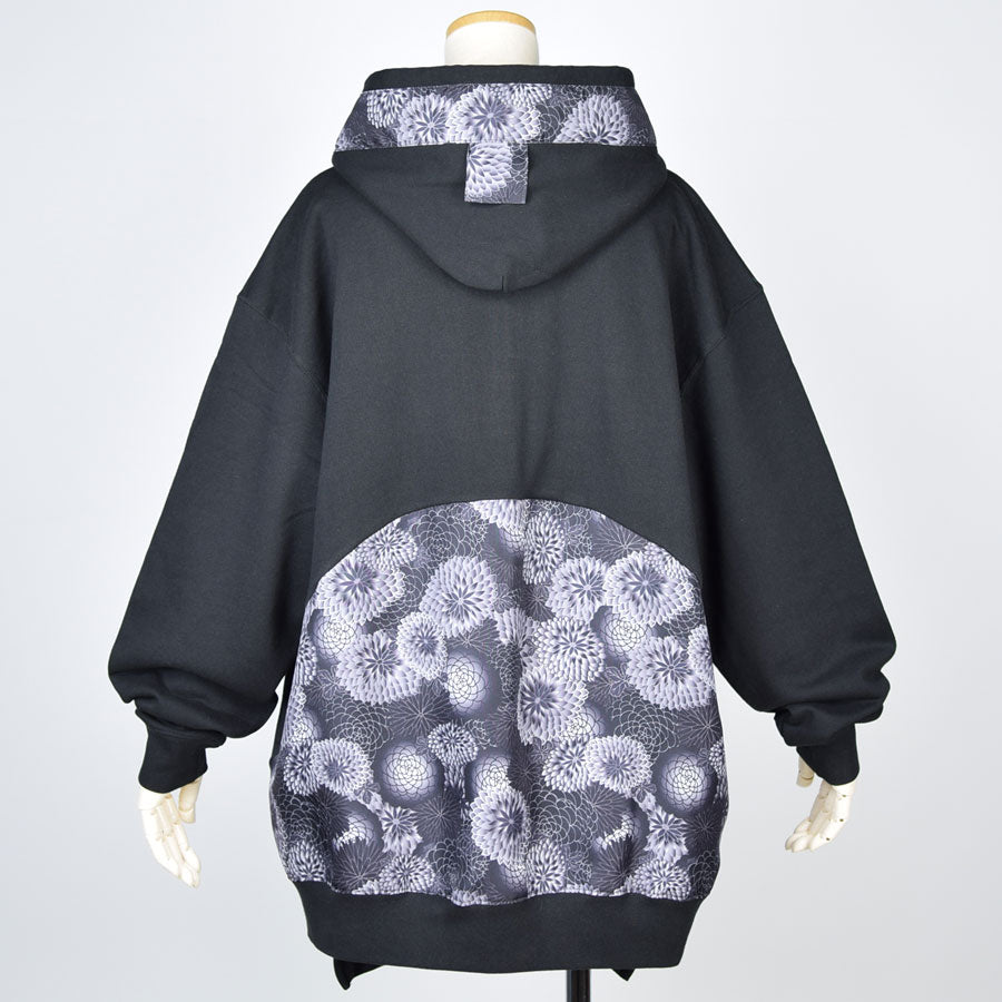 TKg one -piece Japanese pattern hoodie