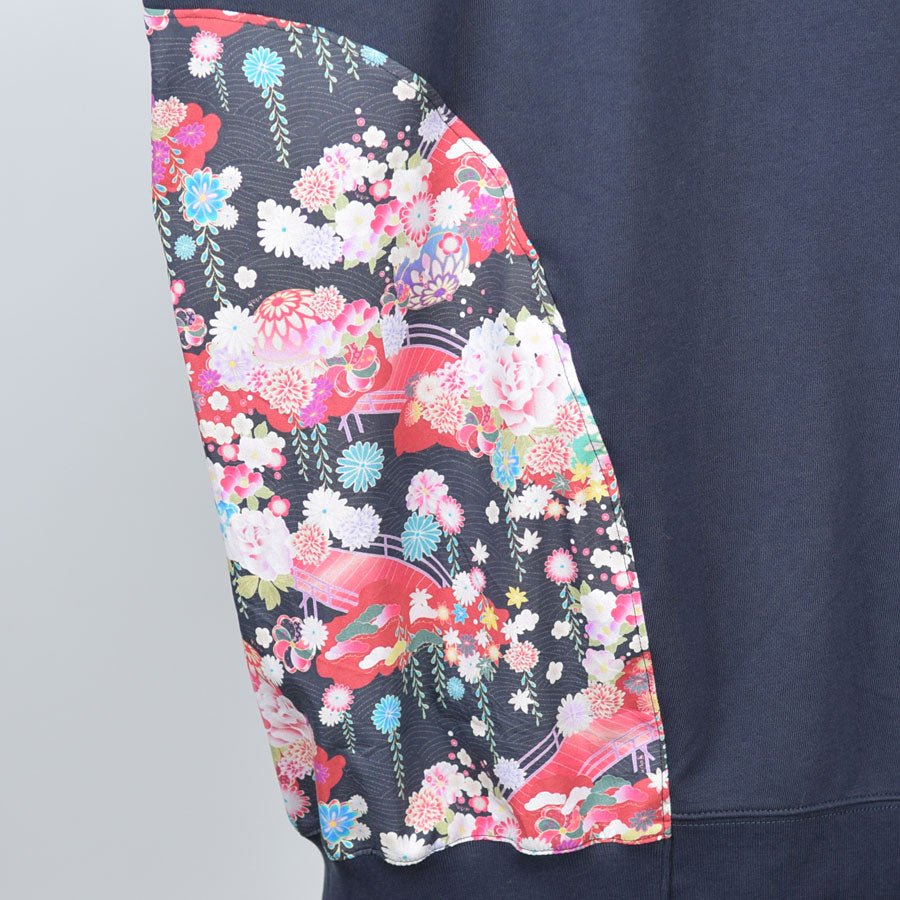 TKg one -piece Japanese pattern hoodie