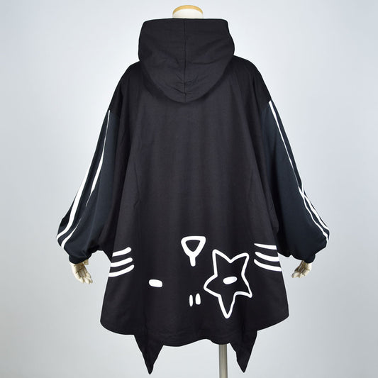 MINT NeKO Mix Poncho Hoodie