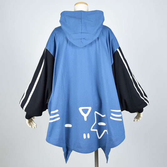 MINT NeKO Mix Poncho Hoodie