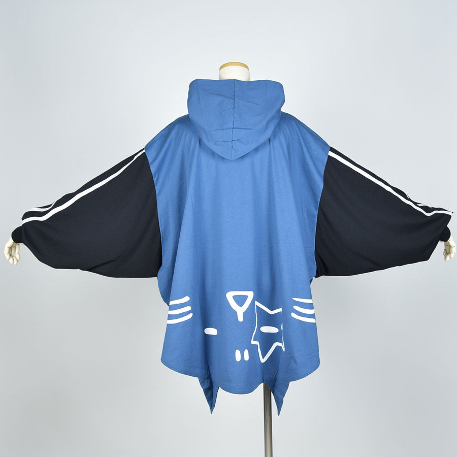 MINT NeKO Mix Poncho Hoodie