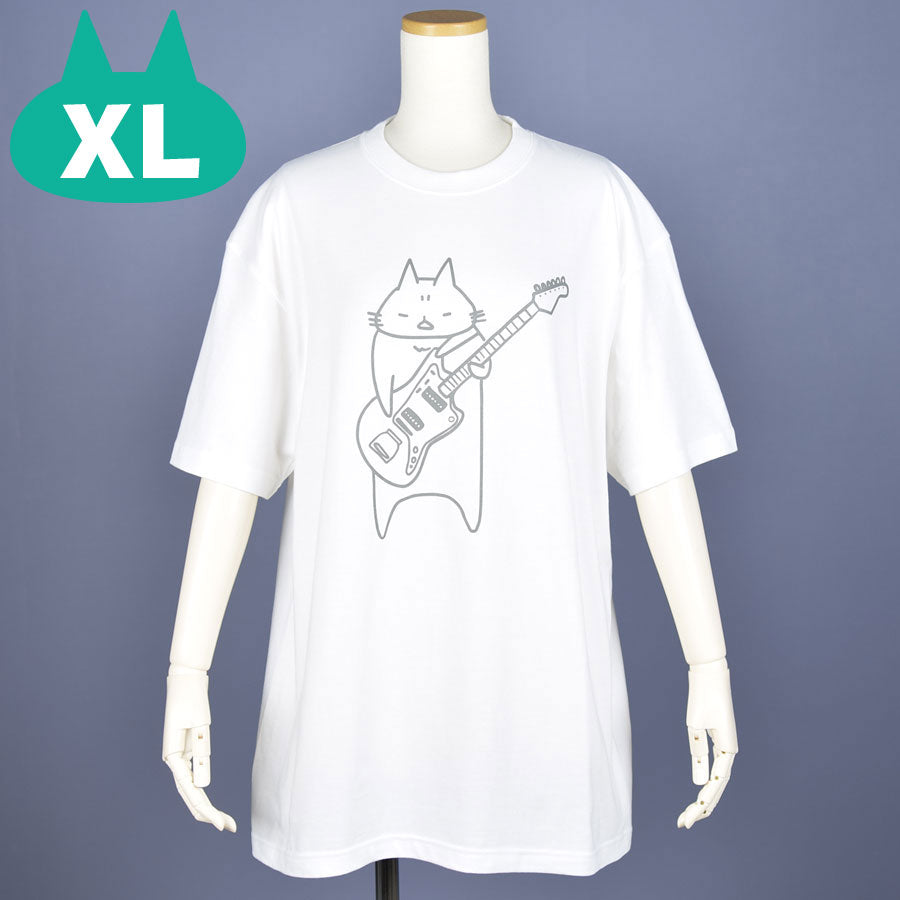 MINT NeKO Wagahai and Guitar T -shirt / XL