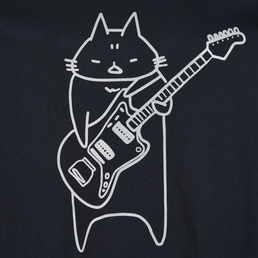 MINT NeKO Wagahai and Guitar T -shirt S