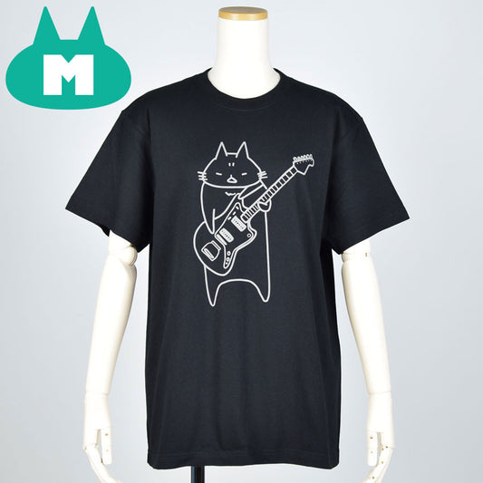 MINT NeKO Wagahai and guitar T -shirt M