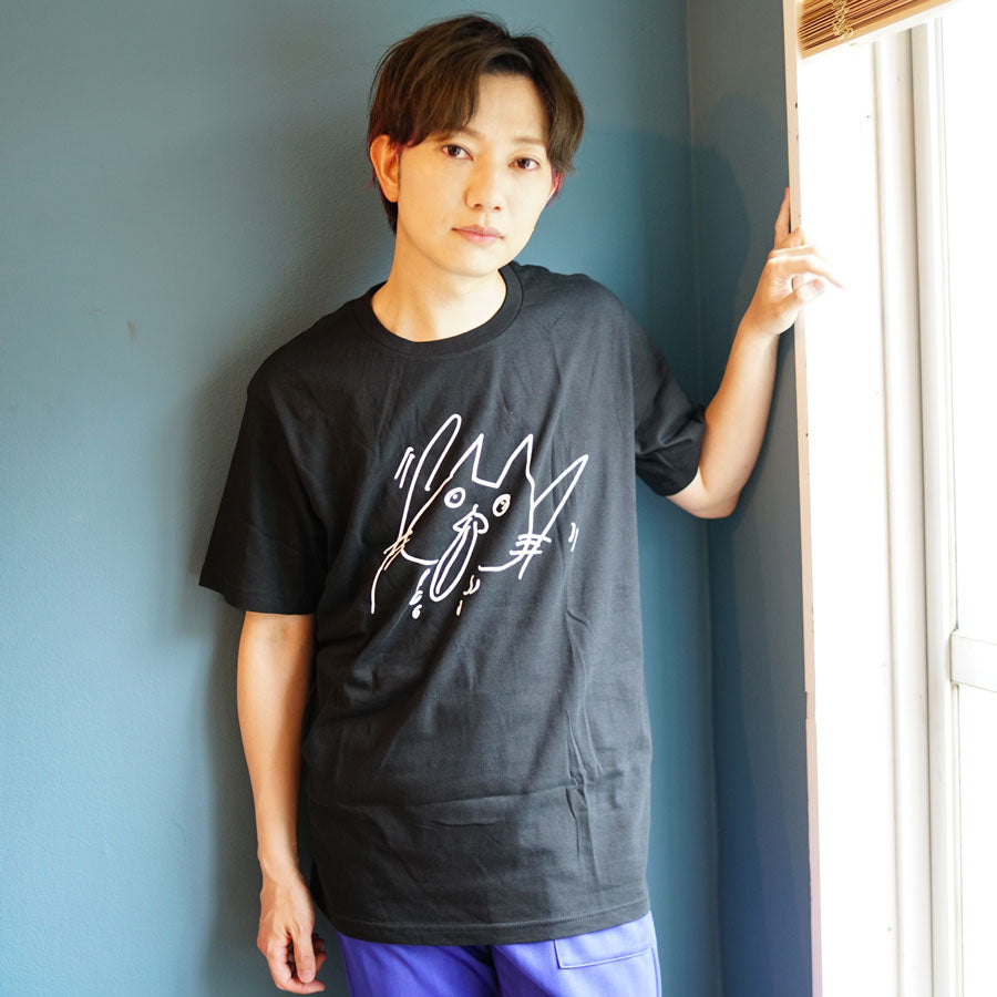 MINT NeKO 吾輩のにらめっこTシャツ(4サイズ)