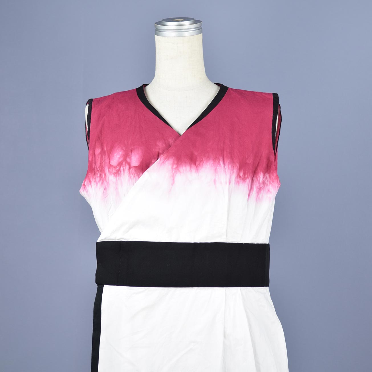 GOUK 2 color dyed sleeveless dress