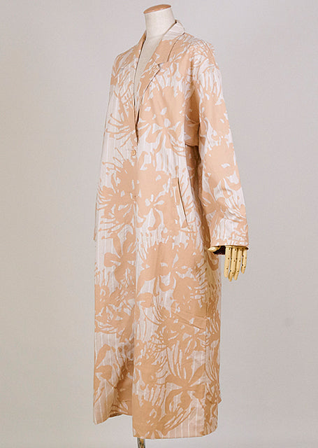 Stripe pattern coat with GOUK Manjusha