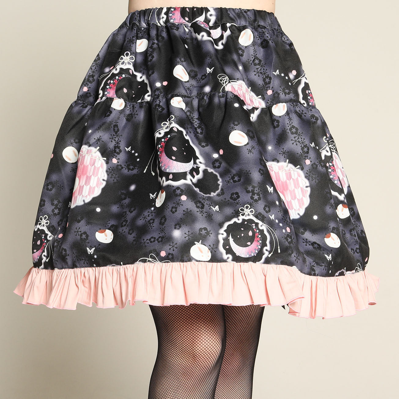 Moriguchi Koshirota Radi -pattern skirt