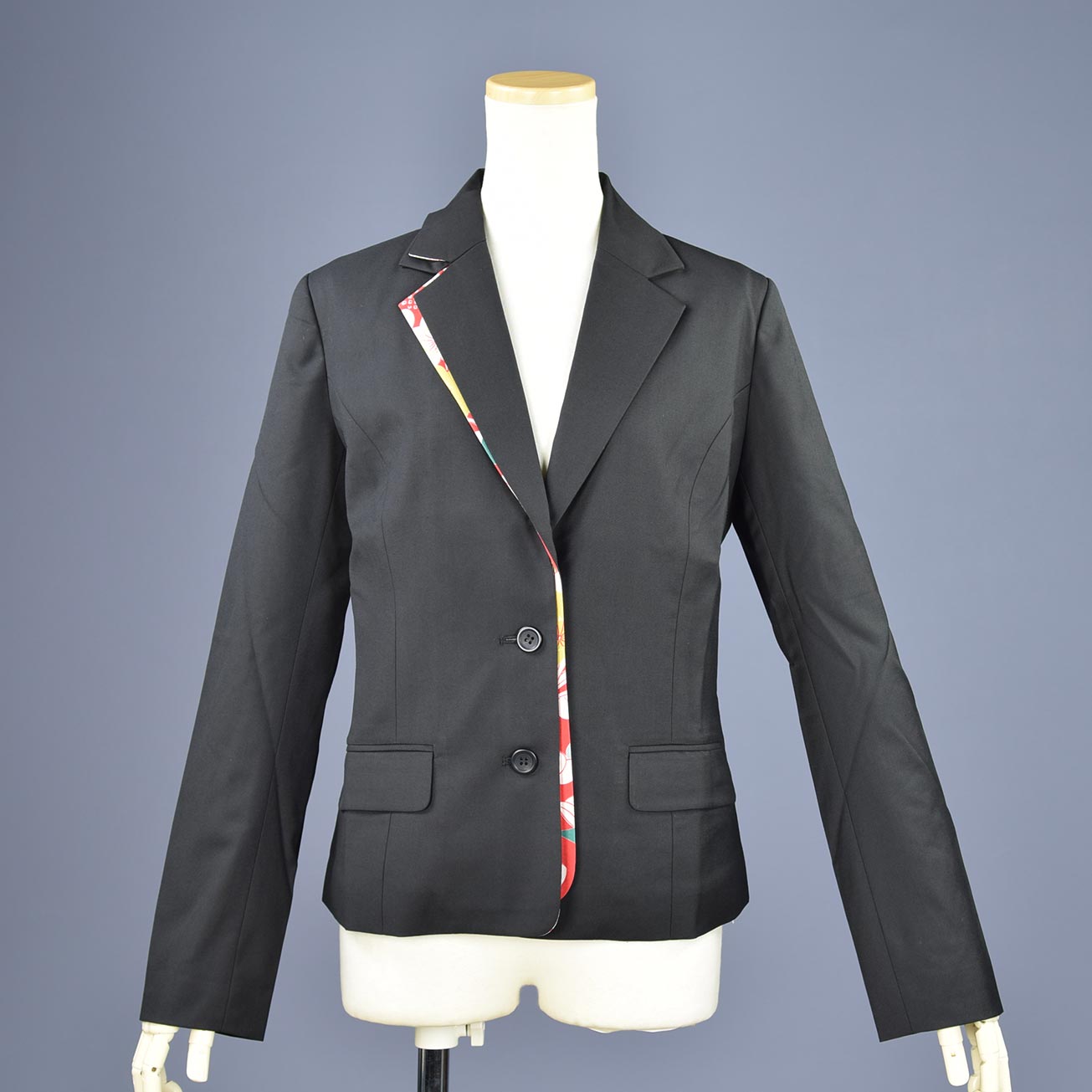 GOUK right collar double tailored jacket