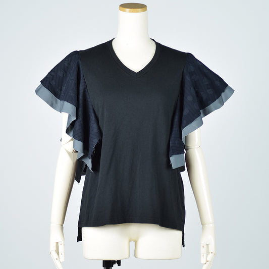 TKR cut -off flare sleeve tops