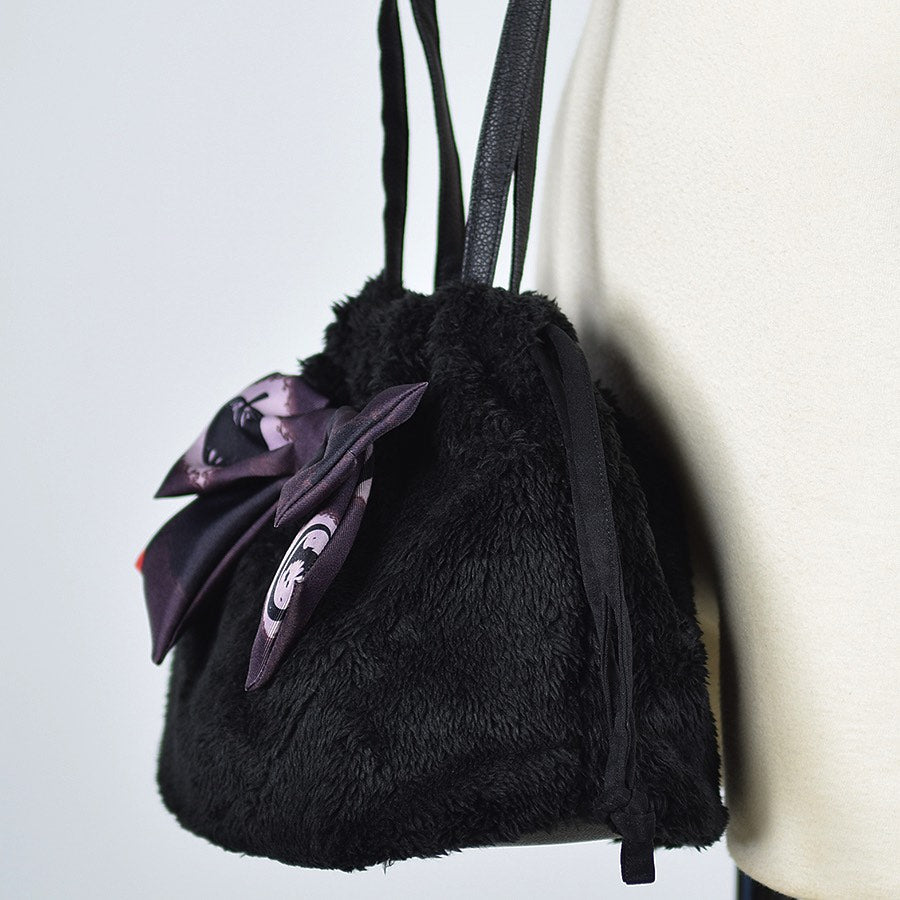 Moriguchika Meikyu A La Mode Pattern Fur Bag