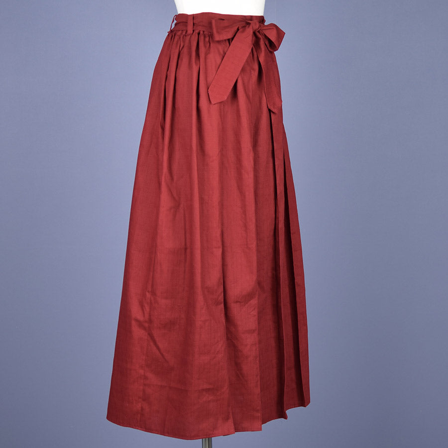 [Ended order] Moriguchika High -colored hakama skirt / M