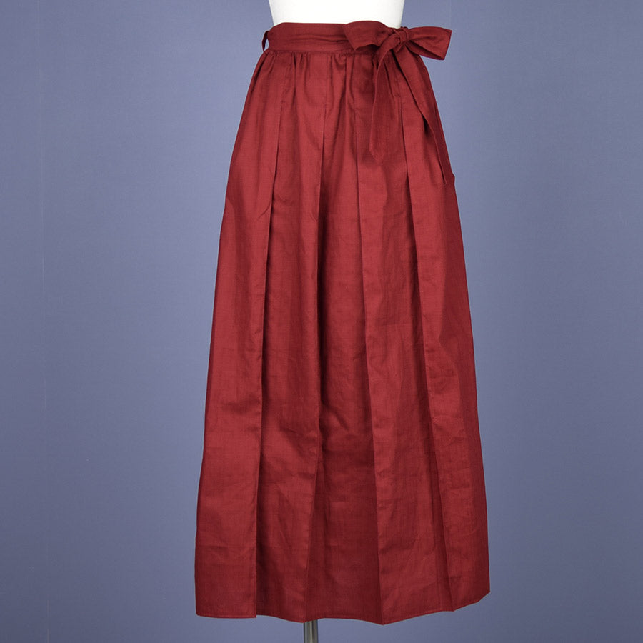 [Ended order] Moriguchika High -colored hakama skirt / M