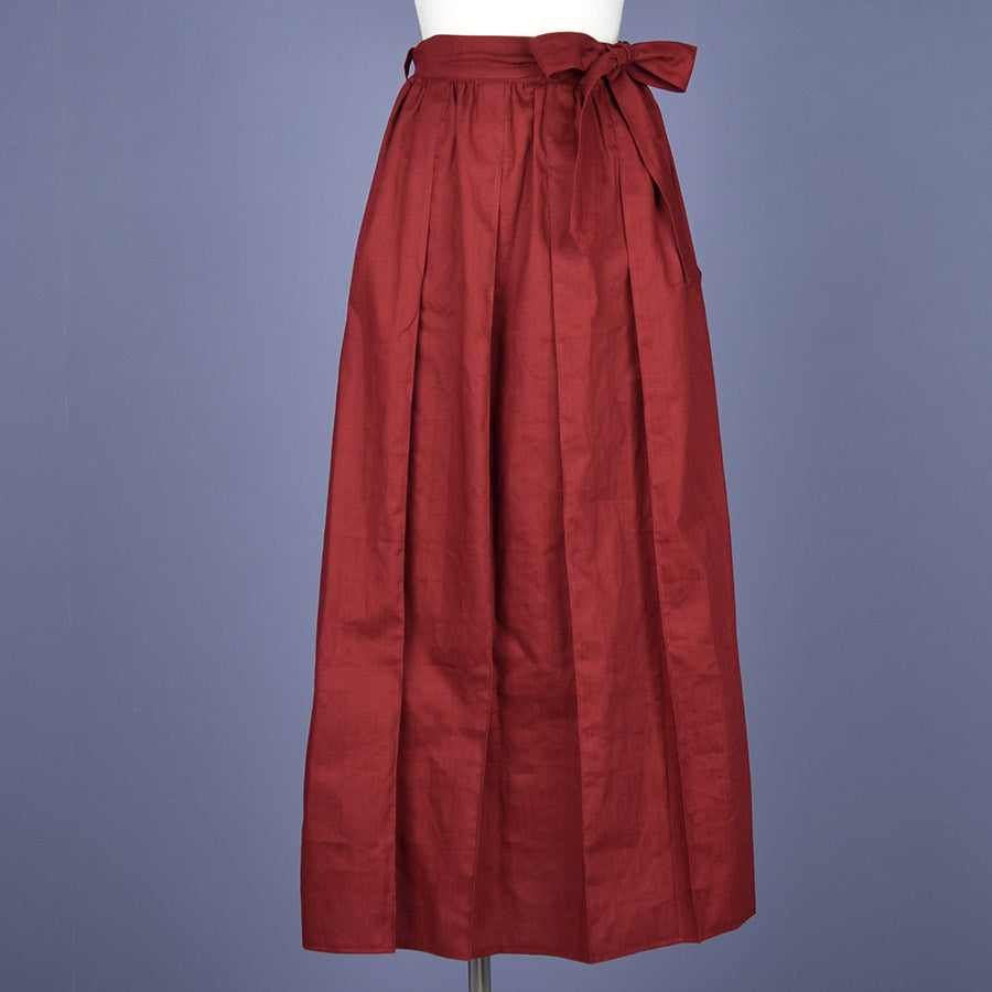 [Ended order] Moriguchika High -colored hakama skirt / mm