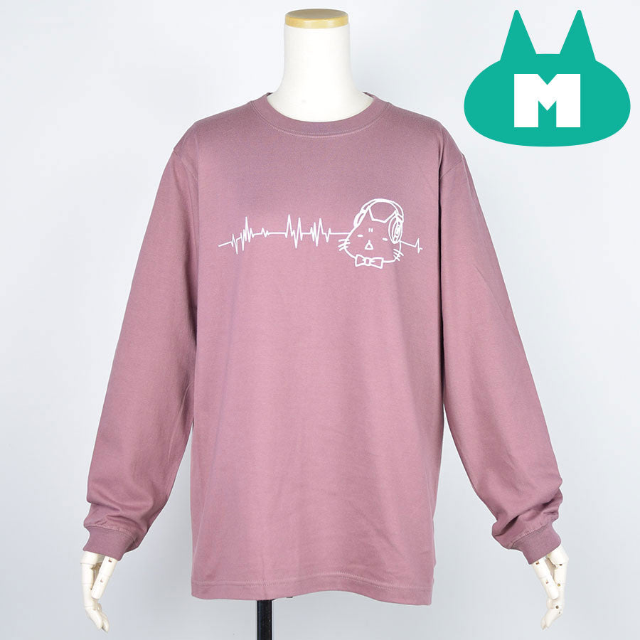 MINT NeKO ヘッドホン L/S Tシャツ(4サイズ)