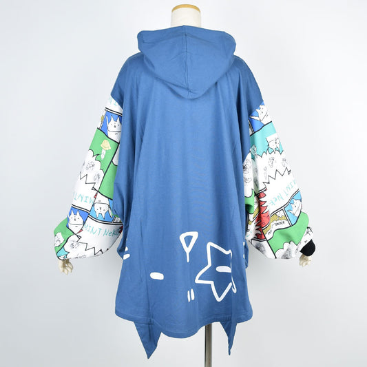 Mint NEKO Big Sleeve Poncho Parker